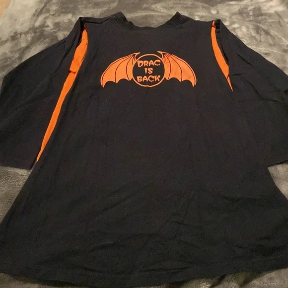 Host Pick 🎉 Mulberri Bush Halloween Dracula long sleeve shirt with cape size 6 - Picture 4 of 5
